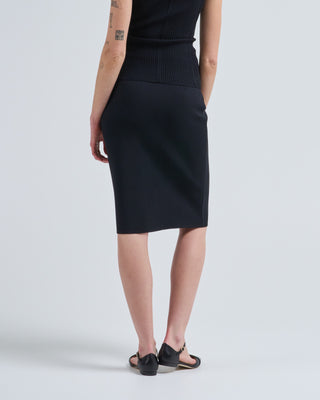 estelle crepe knit pencil skirt