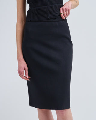 estelle crepe knit pencil skirt