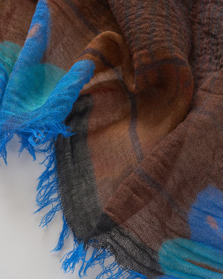 evans wool and cashmere square scarf
