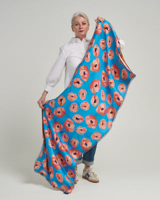 fancy large reversible scarf