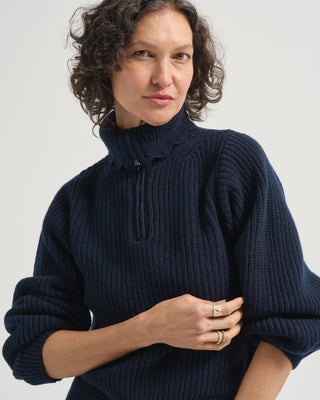 fantin long sleeve polo sweater