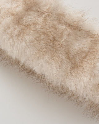 faux long fur headband