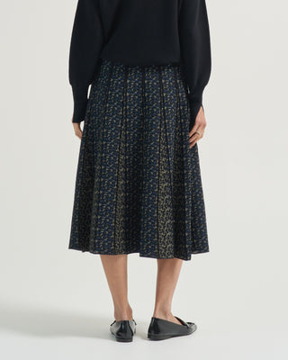 feline animal print skirt