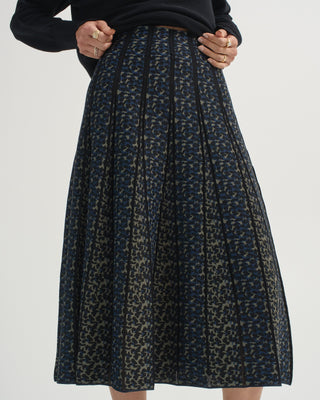 feline animal print skirt
