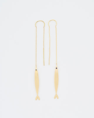 fish pendant earrings