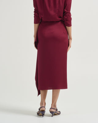 flip midi skirt
