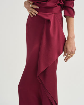 flip midi skirt