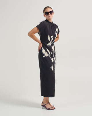 floral crepe stella dress