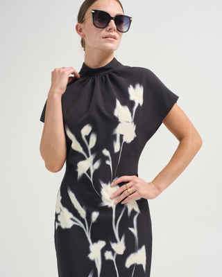 floral crepe stella dress