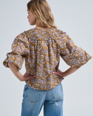 florelle ls cotton blouse