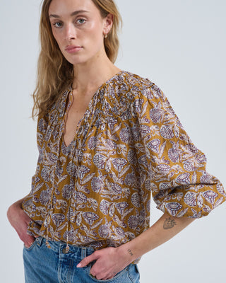 florelle ls cotton blouse