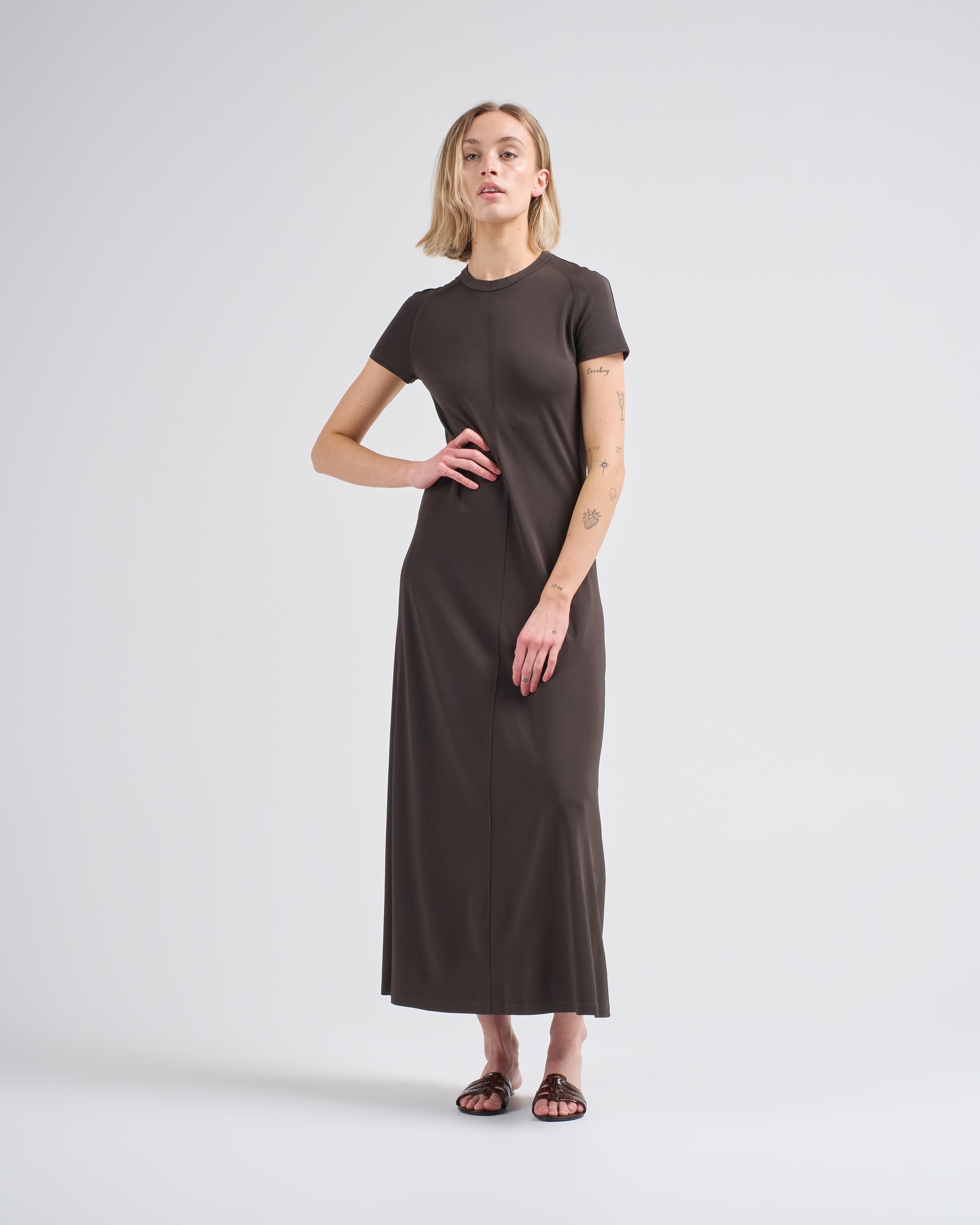 fluid jersey dress Fluid Jersey Long Dress