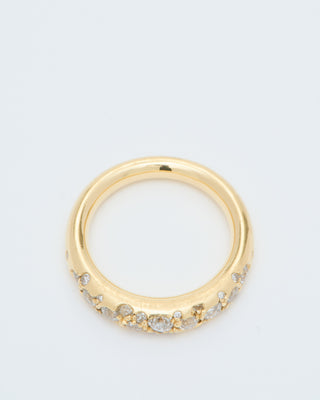fredag ring w/ diamonds