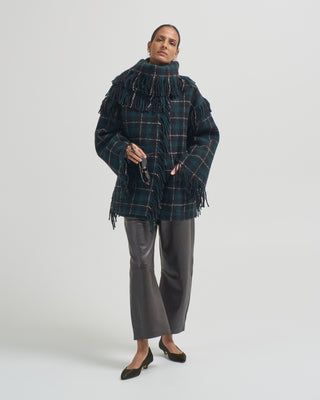 fringed scarf jacket