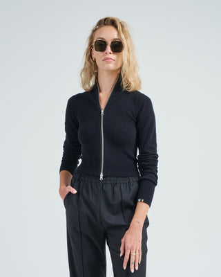 funnel neck full zip