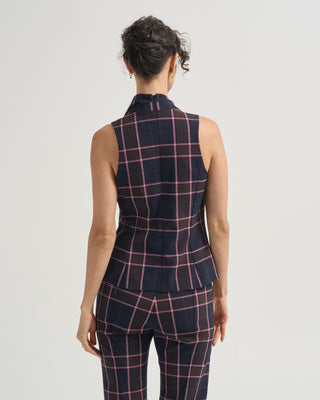 funnel neck shell top