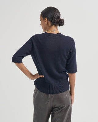 g collo manica al gomito sweater