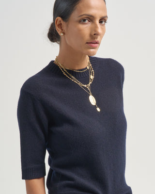 g collo manica al gomito sweater