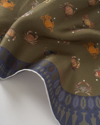 galatea square silk scarf