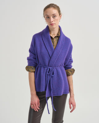 gigham seed cardigan