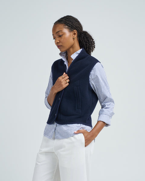 Labo Art Gilet Zoe - Feltro Atlantic