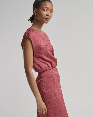 gisella satin crop top