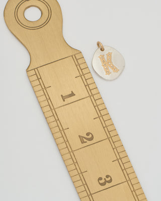 glyph letter pendant k