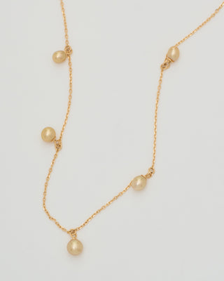 golden south sea pearl necklace