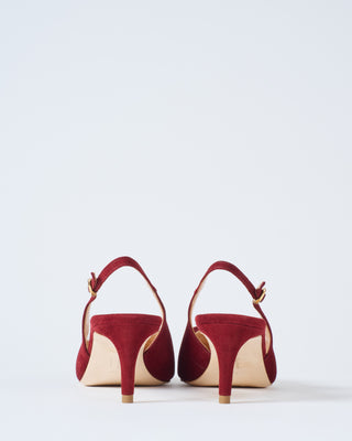 gratia 55mm merlot suede