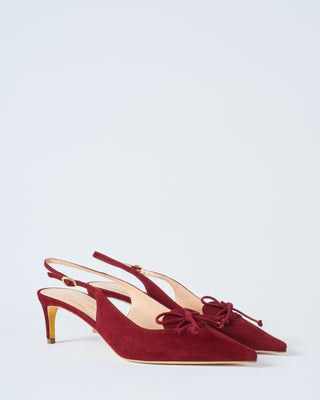 gratia 55mm merlot suede