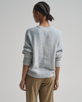 hand painted cotton v neck pullover