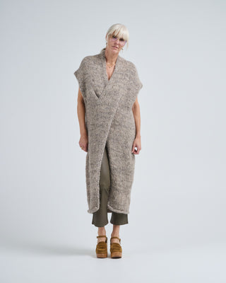 handknit big cable dress