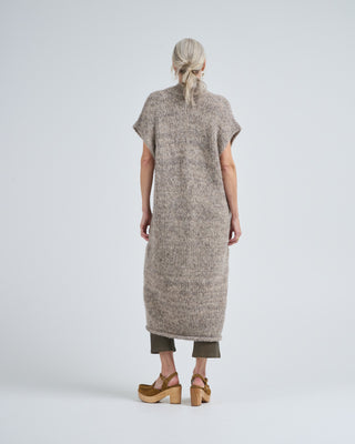 handknit big cable dress