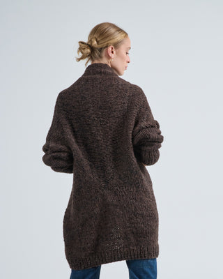 handknit paint l/s cocoon