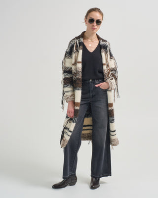 handknit rio coat