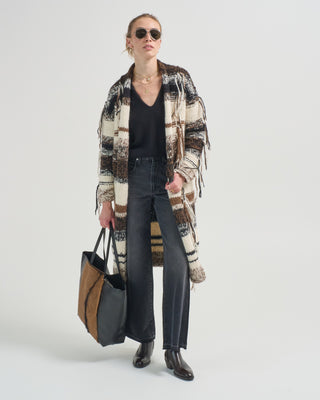 handknit rio coat