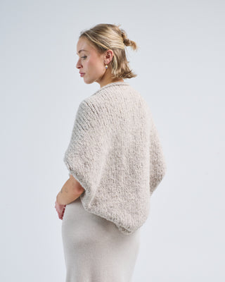 handknit shrug