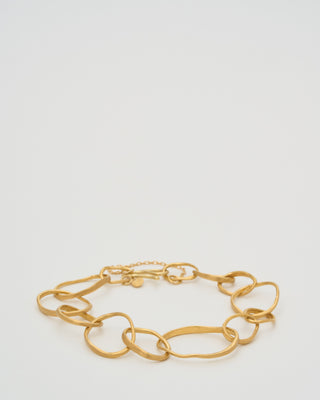 heavy oval link bracelet