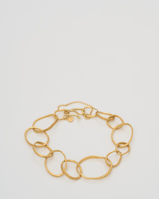 heavy oval link bracelet