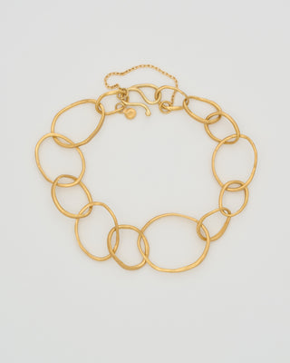 heavy oval link bracelet