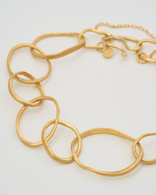 heavy oval link bracelet