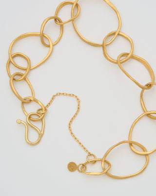 heavy oval link bracelet