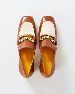 heel chain loafer