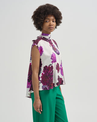 high neck top