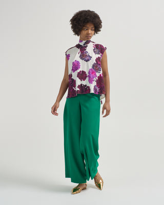 high neck top