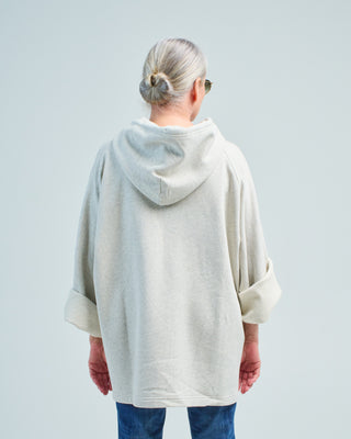 hooded fleece pullover