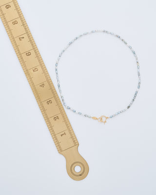 hung keshi pearl necklace