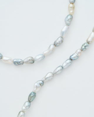 hung keshi pearl necklace
