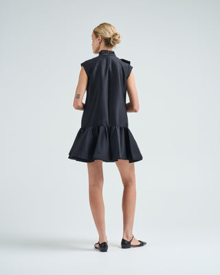 hypnotic bow mini dress