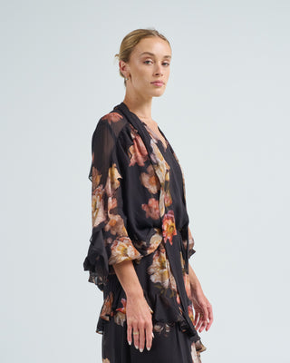 hypnotic flutter blouse